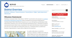 Desktop Screenshot of bcpud.org