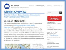Tablet Screenshot of bcpud.org